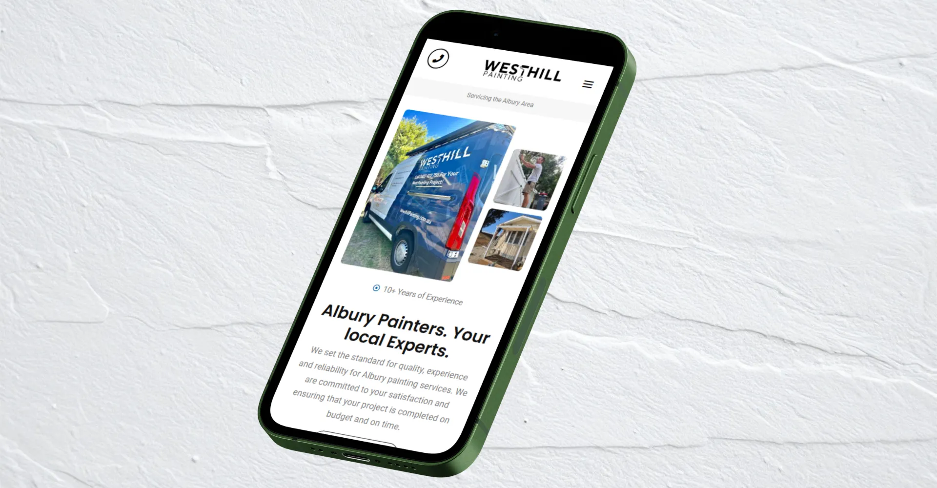 Wodonga Driving School website project by Apex Designs